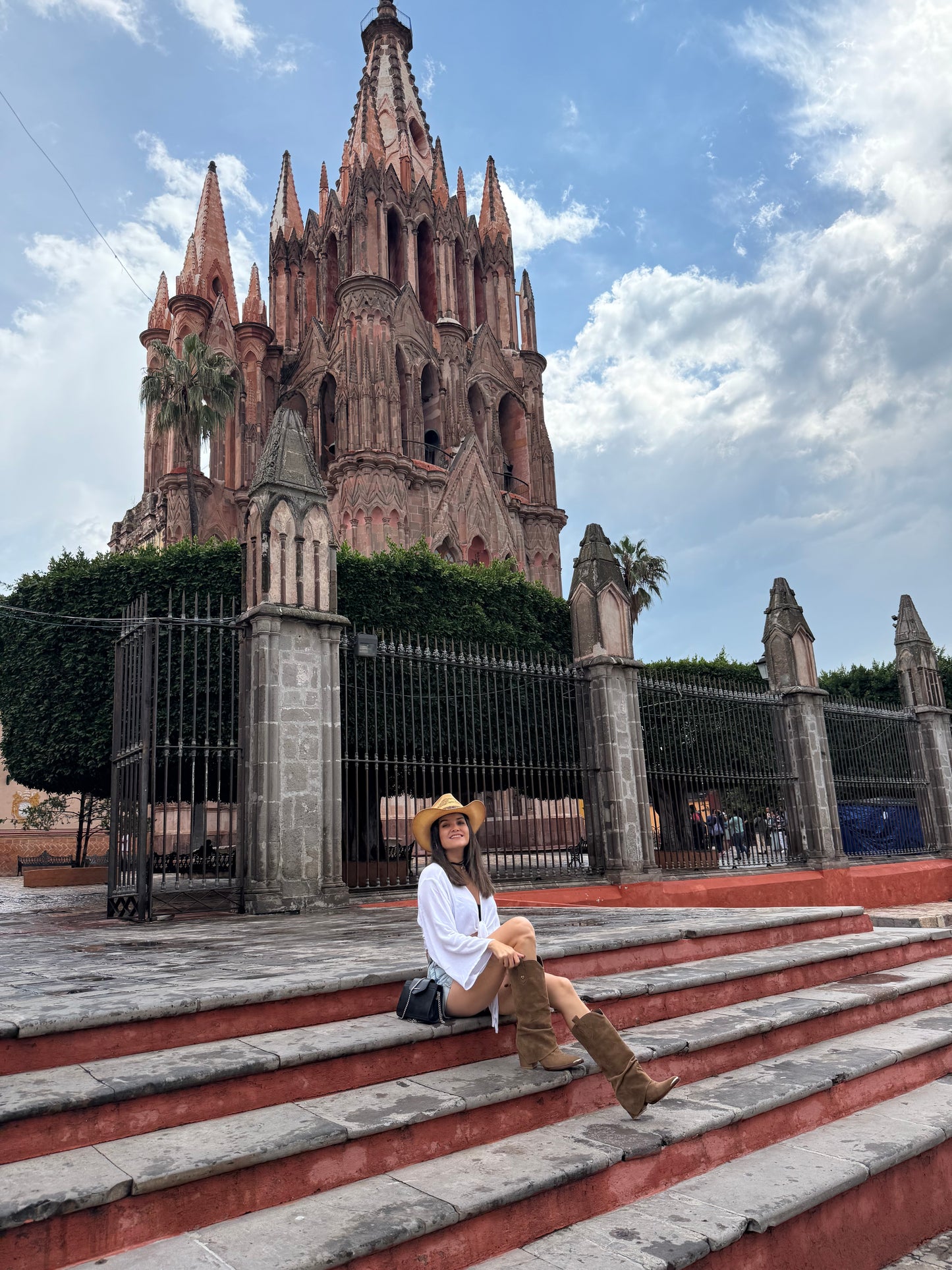 Cowboy camel gamuza