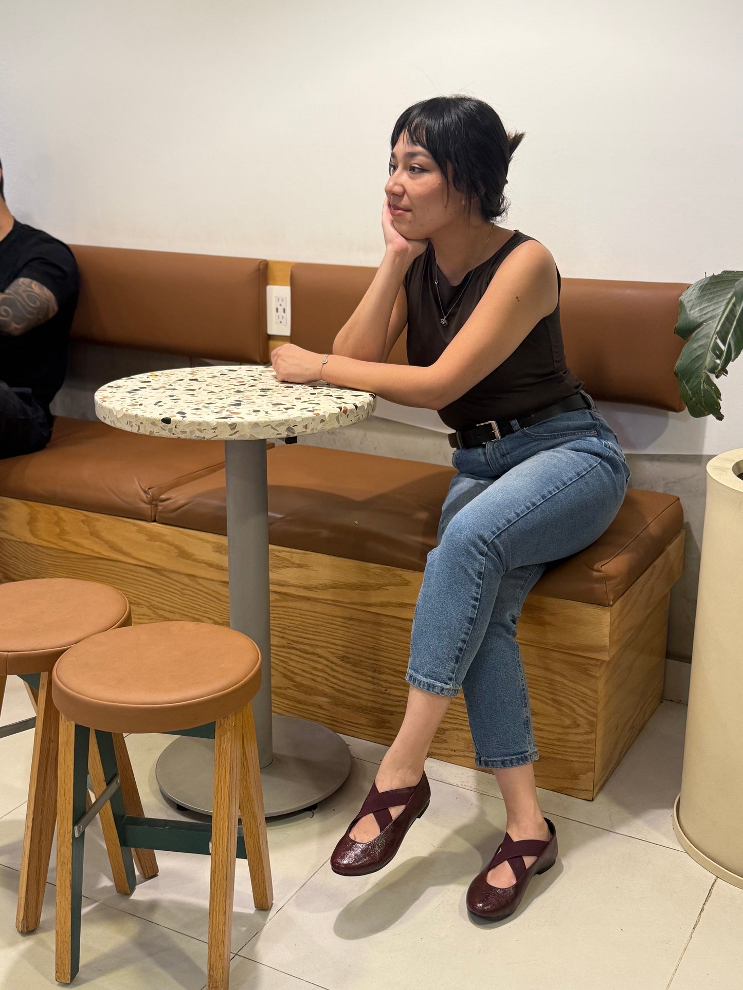 Flats camila vino