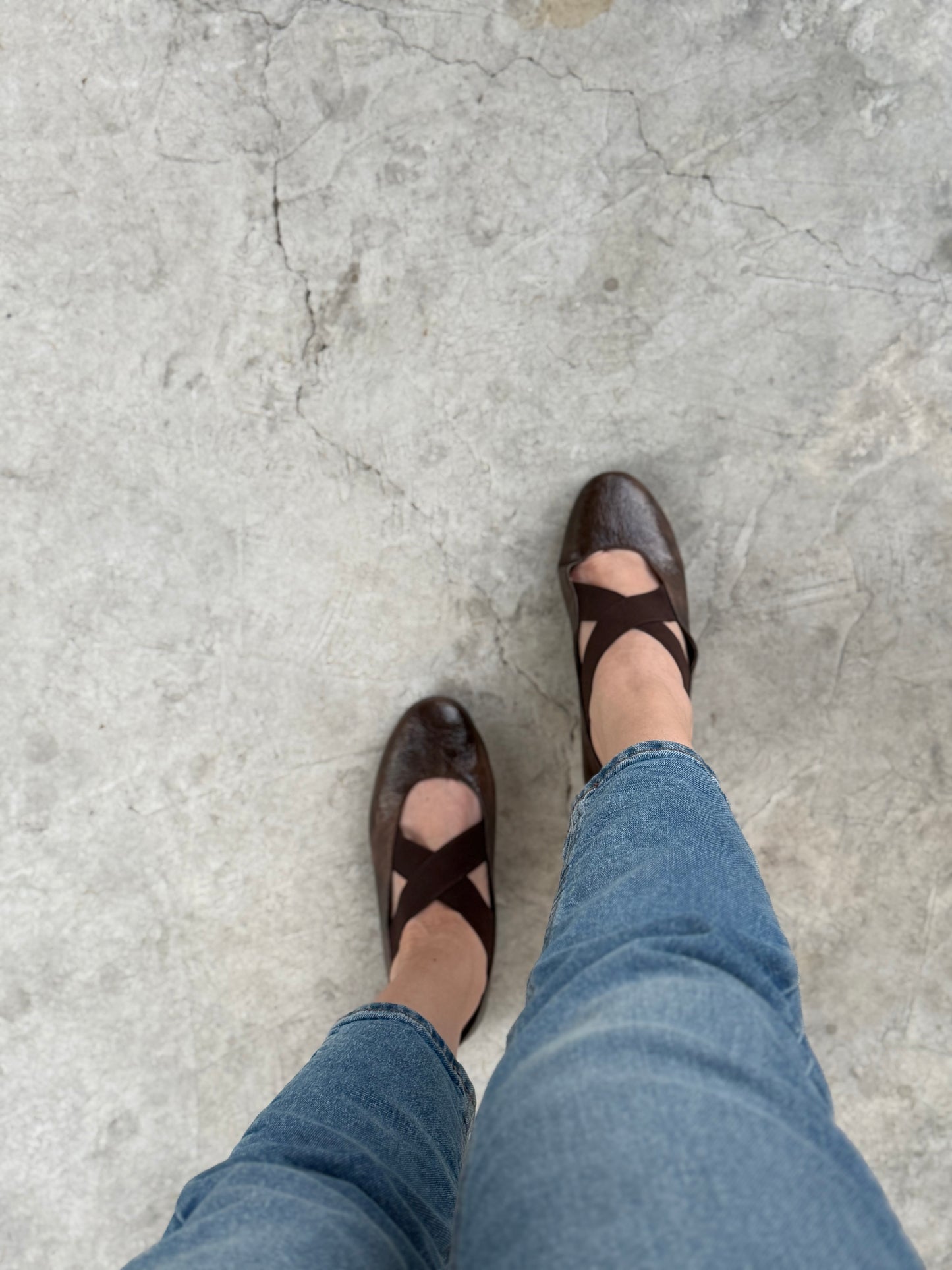 Flats camila chocolate
