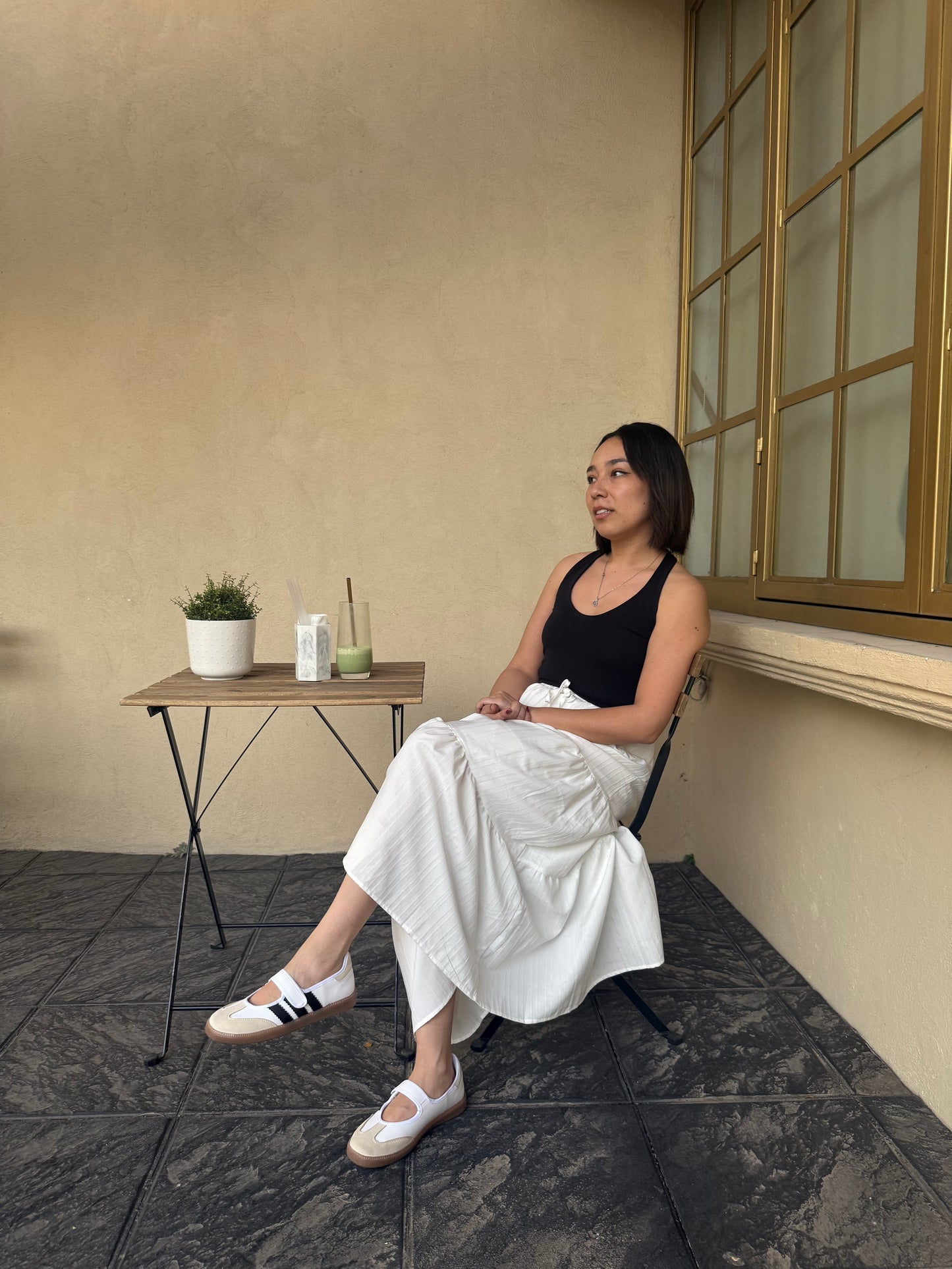 Flats Isabella blanco