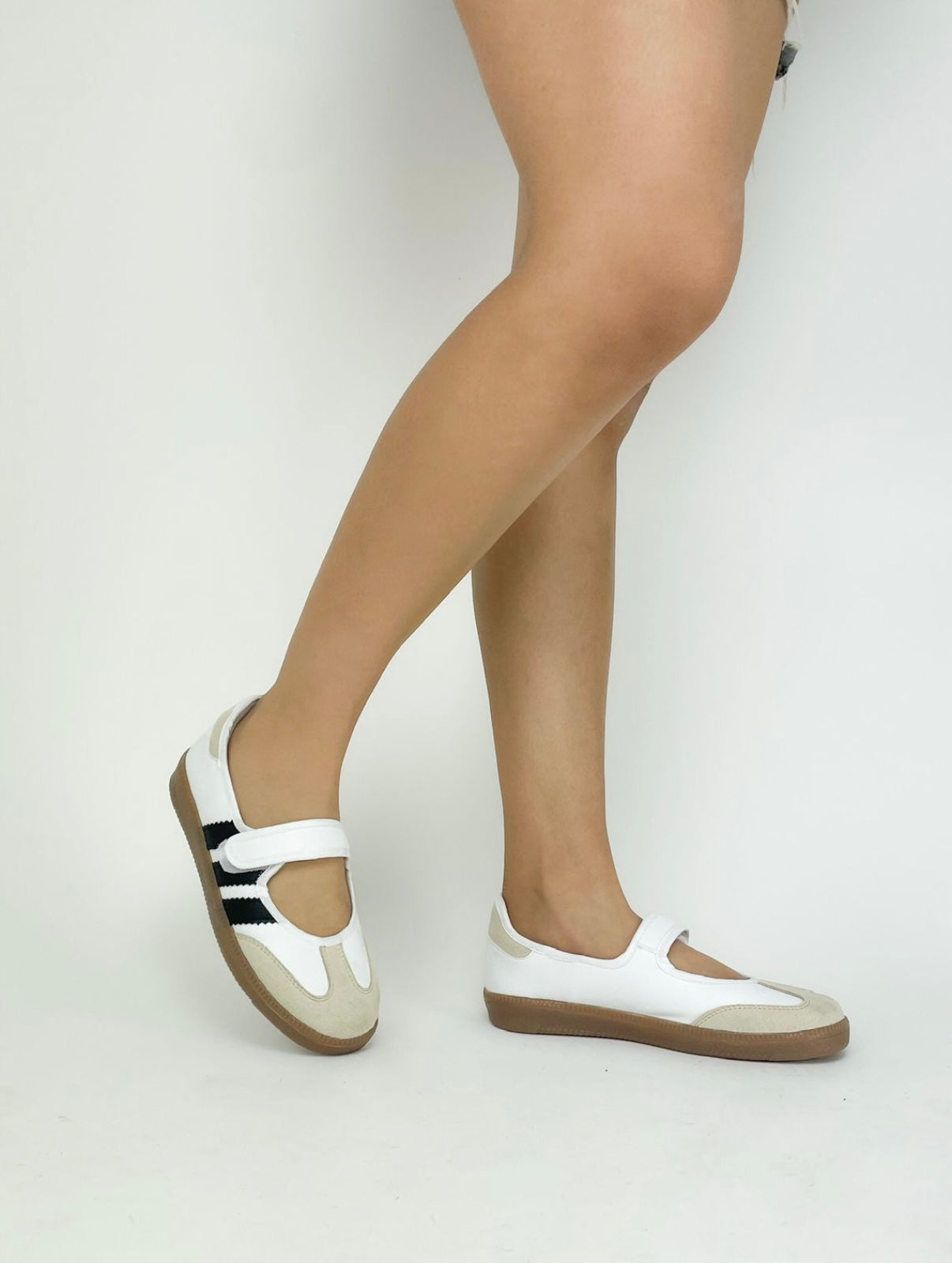 Flats Isabella blanco